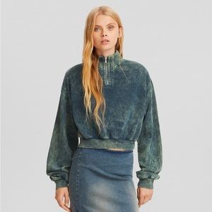 Bershka cropped sweatshirt
